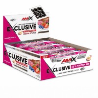 AMIX Exclusive Protein Bar, 12*85 грам - Лісові фрукти AMIX Exclusive Protein Bar, 12*85 грам - Лісові фрукти