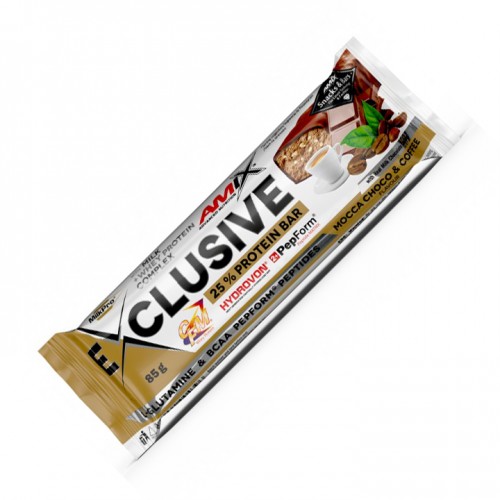 AMIX Exclusive Protein Bar, 85 грам - Шоколадне мокачино CN9027-8 AMIX
