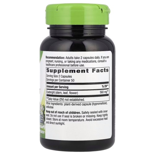 Nature's Way Eyebright Herb, 100 капсул CN16180 Nature's Way Nature's Way Eyebright Herb, 100 капсул CN16180 Nature's Way