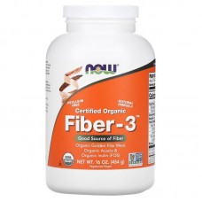 NOW Fiber-3, 454 грам NOW Fiber-3, 454 грам