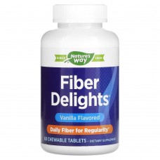 Nature's Way Fiber Delights, 60 жувальних таблеток Nature's Way Fiber Delights, 60 жувальних таблеток