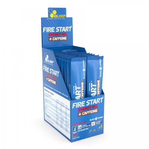 Olimp Sport Nutrition Fire Start Energy Gel+Caffeine, 20*36 грам - Тропічний CN7533-1 Olimp