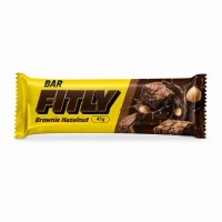 Fitly Bar No Added Sugar, 45 грам - Брауні-фундук Fitly Bar No Added Sugar, 45 грам - Брауні-фундук