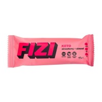 FIZI Keto Protein Bar, 45 грамм - Клубника-миндаль FIZI Keto Protein Bar, 45 грамм - Клубника-миндаль