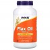 NOW  NOW Flax Oil 1000 mg, 250 капсул CN10915 