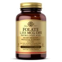 Solgar Folate 1333 mcg (Folic Acid 800 mcg), 250 вегакапсул Solgar Folate 1333 mcg (Folic Acid 800 mcg), 250 вегакапсул