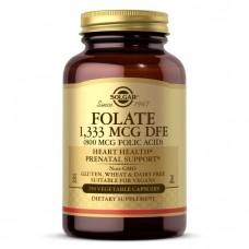 Solgar Folate 1333 mcg (Folic Acid 800 mcg), 250 вегакапсул Solgar Folate 1333 mcg (Folic Acid 800 mcg), 250 вегакапсул
