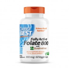 Doctor's Best Fully Active Folate 800 mcg, 60 вегакапсул Doctor's Best Fully Active Folate 800 mcg, 60 вегакапсул