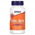 NOW Folic Acid 800 mcg with Vitamin B12, 250 таблеток CN4479 NOW