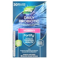 Пробіотик Nature's Way Fortify Women's Probiotic 30 Billion, 30 капсул для жінок Пробіотик Nature's Way Fortify Women's Probiotic 30 Billion, 30 капсул для жінок