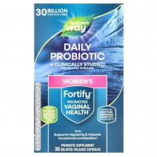 Пробиотик Nature's Way Fortify Women's Probiotic 30 Billion, 30 капсул для женщин Пробиотик Nature's Way Fortify Women's Probiotic 30 Billion, 30 капсул для женщин