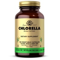Solgar Chlorella, 100 вегакапсул