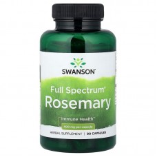 Swanson Rosemary 400 mg Full Spectrum, 90 капсул Swanson Rosemary 400 mg Full Spectrum, 90 капсул