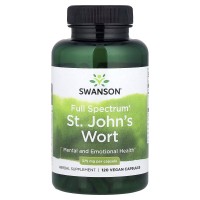 Swanson St. John's Wort 375 mg, 120 вегакапсул Swanson St. John's Wort 375 mg, 120 вегакапсул