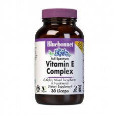 Bluebonnet Nutrition Full Spectrum Vitamin E, 30 капсул