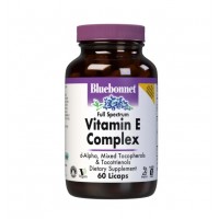 Bluebonnet Nutrition Full Spectrum Vitamin E, 60 капсул Bluebonnet Nutrition Full Spectrum Vitamin E, 60 капсул