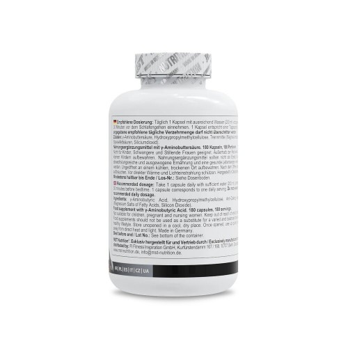 MST Nutrition GABA 1000, 180 капсул CN20063-1 MST Nutrition MST Nutrition GABA 1000, 180 капсул CN20063-1 MST Nutrition