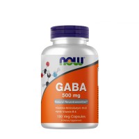 NOW GABA 500 mg, 100 вегакапсул NOW GABA 500 mg, 100 вегакапсул