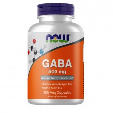 NOW GABA 500 mg, 200 вегакапсул NOW GABA 500 mg, 200 вегакапсул