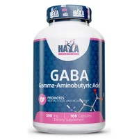 Haya Labs Gaba 500 mg, 100 капсул Haya Labs Gaba 500 mg, 100 капсул