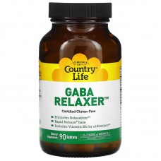 Country Life GABA Relaxer, 90 таблеток Country Life GABA Relaxer, 90 таблеток