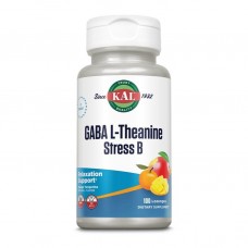 KAL GABA L-Theanine Stress B Lozenge, 100 леденцов - Манго KAL GABA L-Theanine Stress B Lozenge, 100 леденцов - Манго
