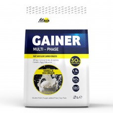 FitWin Gainer Multi-Phase, 1.5 кг - Ванільне морозиво FitWin Gainer Multi-Phase, 1.5 кг - Ванільне морозиво