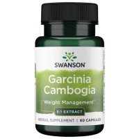 Swanson Garcinia Cambogia 80 mg, 60 капсул