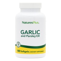 Natures Plus Garlic and Parsley Oil, 180 капсул Natures Plus Garlic and Parsley Oil, 180 капсул
