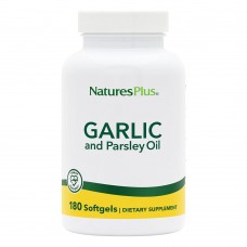 Natures Plus Garlic and Parsley Oil, 180 капсул