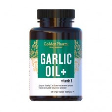 Golden Pharm Garlic Oil 500 mg, 120 вегакапсул Golden Pharm Garlic Oil 500 mg, 120 вегакапсул