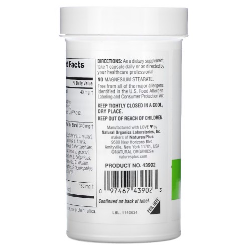Natures Plus Gi Natural ProBiotic Mega, 30 капсул CN12084 Natures Plus Natures Plus Gi Natural ProBiotic Mega, 30 капсул CN12084 Natures Plus