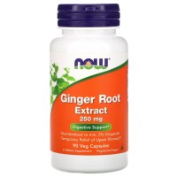 NOW Ginger Root 250 mg, 90 вегакапсул NOW Ginger Root 250 mg, 90 вегакапсул