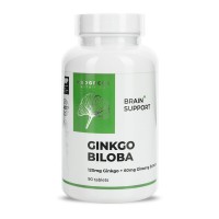 Progress Nutrition Ginkgo Biloba + Ginseng Extracts, 90 таблеток Progress Nutrition Ginkgo Biloba + Ginseng Extracts, 90 таблеток