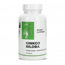 Progress Nutrition Ginkgo Biloba + Ginseng Extracts, 90 таблеток Progress Nutrition Ginkgo Biloba + Ginseng Extracts, 90 таблеток