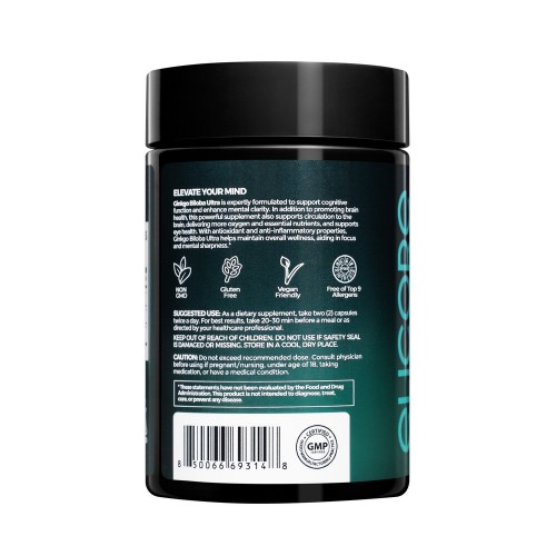 Elicore Labs Elicore Labs Ginkgo Biloba Ultra, 60 вегакапсул CN17360 Elicore Labs Elicore Labs Ginkgo Biloba Ultra, 60 вегакапсул CN17360