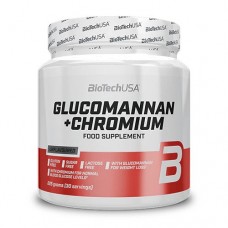 BioTech Glucomannan Chromium, 225 грам