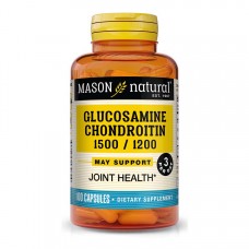 Mason Natural Glucosamine Chondroitin 1500 mg/1200 mg, 100 капсул Mason Natural Glucosamine Chondroitin 1500 mg/1200 mg, 100 капсул