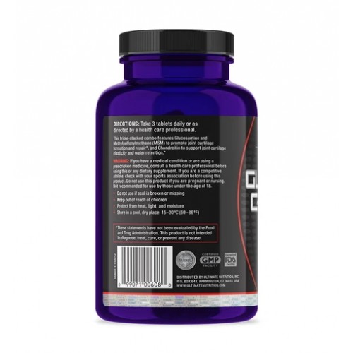 Ultimate Nutrition Glucosamine Chondroitin MSM, 90 таблеток CN845 Ultimate Nutrition Ultimate Nutrition Glucosamine Chondroitin MSM, 90 таблеток CN845 Ultimate Nutrition