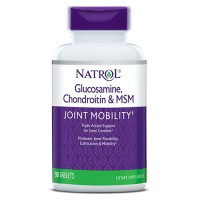 Natrol Glucosamine Chondroitin MSM, 90 таблеток Natrol Glucosamine Chondroitin MSM, 90 таблеток