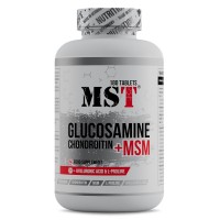 MST Nutrition Glucosamine Chondroitin MSM Hyaluronic Acid L-Proline, 180 таблеток MST Nutrition Glucosamine Chondroitin MSM Hyaluronic Acid L-Proline, 180 таблеток