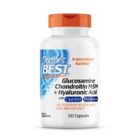 Doctor's Best Glucosamine Chondroitin MSM + Hyaluronic Acid, 150 капсул Doctor's Best Glucosamine Chondroitin MSM + Hyaluronic Acid, 150 капсул