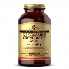 Solgar Glucosamine Chondroitin MSM with Ester-C Extra Strength, 180 таблеток Solgar Glucosamine Chondroitin MSM with Ester-C Extra Strength, 180 таблеток