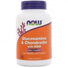 NOW Glucosamine & Chondroitin with MSM, 90 капсул NOW Glucosamine & Chondroitin with MSM, 90 капсул