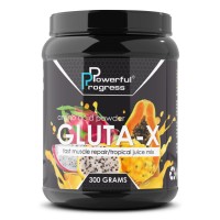Powerful Progress L-Glutamine, 300 грам - Фруктовий пунш