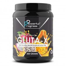 Powerful Progress L-Glutamine, 300 грам - Фруктовий пунш