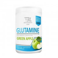 Bodyperson Labs Glutamine, 500 грам - Зелене яблуко Bodyperson Labs Glutamine, 500 грам - Зелене яблуко