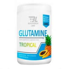 Bodyperson Labs Glutamine, 500 грам - Тропічний Bodyperson Labs Glutamine, 500 грам - Тропічний