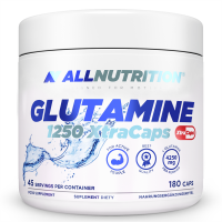 AllNutrition Glutamine 1250 Xtra Caps, 180 капсул AllNutrition Glutamine 1250 Xtra Caps, 180 капсул
