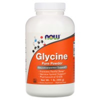 NOW Glycine Pure Powder, 454 грам NOW Glycine Pure Powder, 454 грам